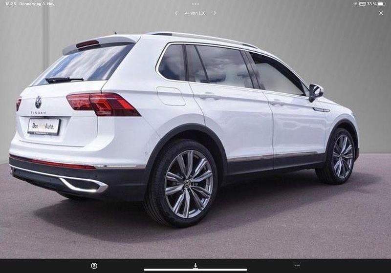 Gebraucht VW Tiguan Elegance 150 PS (110 kW) 2021 Weiß SUV