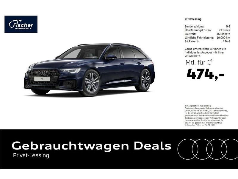 Blau Gebraucht 2025 Audi A6 S-Line Kombi | 54.480 € (Fairer Preis) - Bild 1/4