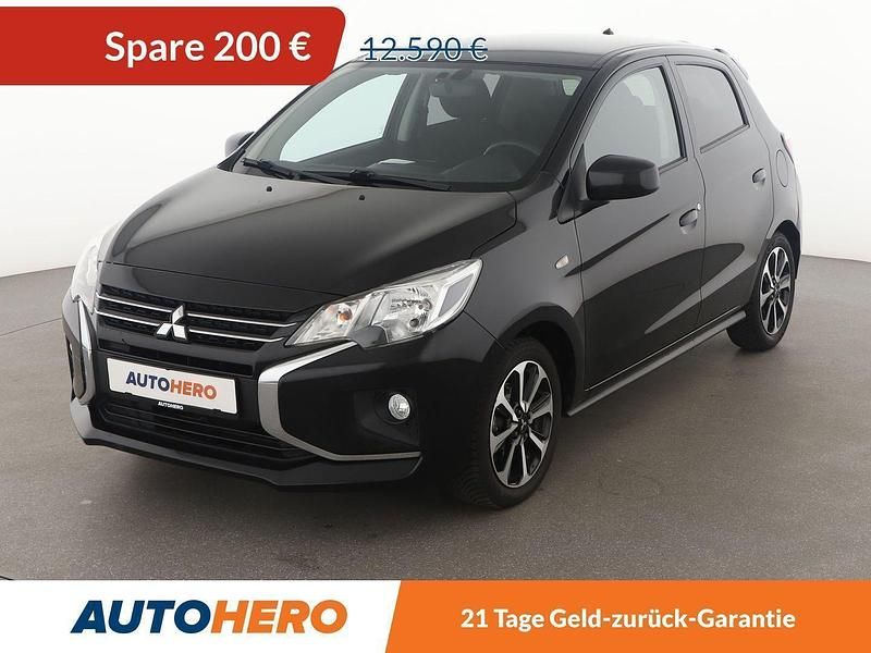 Schwarz Gebraucht 2020 Mitsubishi Space Star Edition+ Limousine | 12.390 € (Fairer Preis) - Bild 1/3