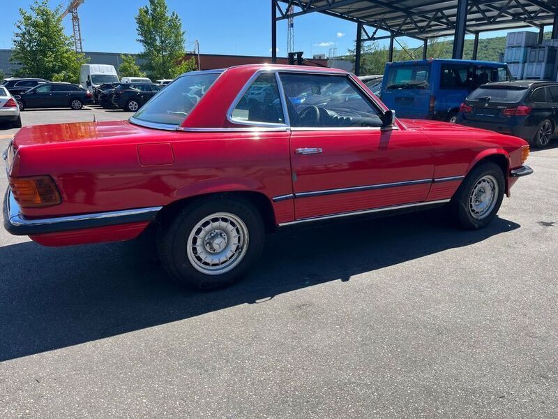 Gebraucht Mercedes SL450 224 PS (164 kW) 1973 Rot Cabrio