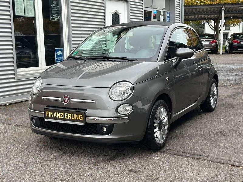 Grau Gebraucht 2014 Fiat 500 Lounge Cabrio | 7.490 € (Fairer Preis) - Bild 1/4