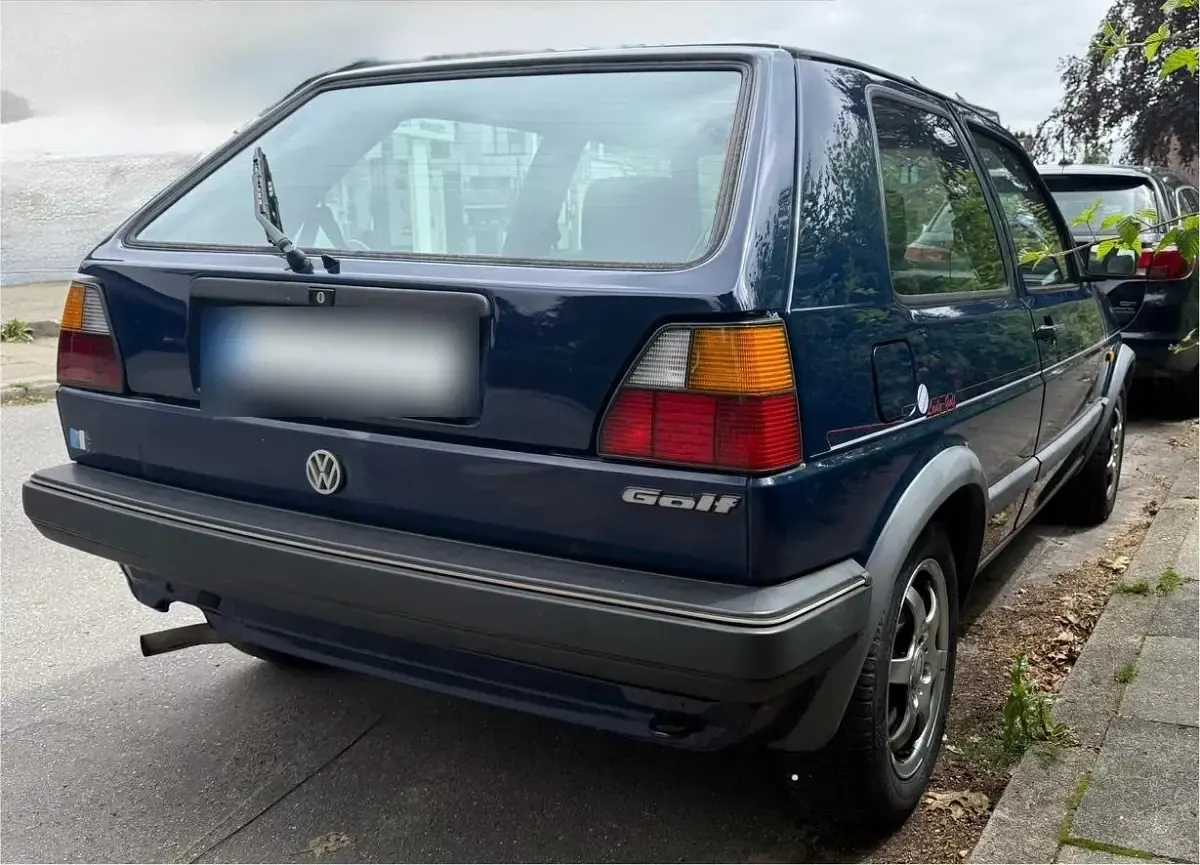 Gebraucht VW Golf II Edition 55 PS (40 kW) 1989 Blau Kleinwagen