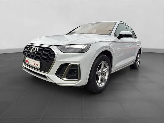 Gletscherweiß metallic Gebraucht 2022 Audi Q5 Comfort SUV | 35.980 € (Etwas zu teuer) - Bild 1/4