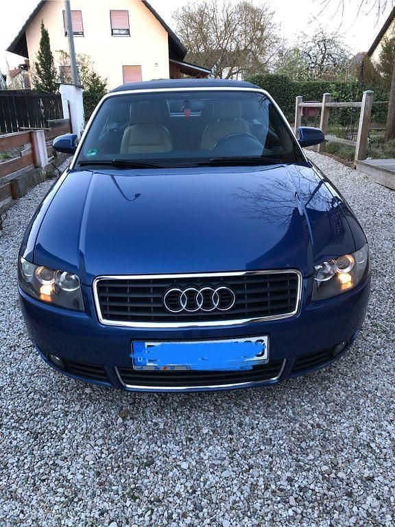 Blau Gebraucht 2005 Audi Cabriolet Sport Cabrio | 7.500 € (Fairer Preis) - Bild 1/4