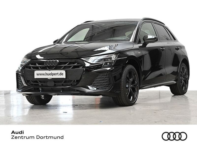 Mythosschwarz metallic Neu 2025 Audi A3 Sportback e-tron Business Limousine | 53.250 € (Teuer) - Bild 1/4
