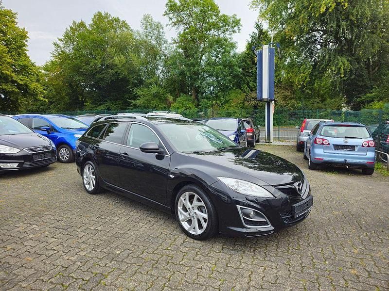 Schwarz Gebraucht 2010 Mazda 6 Sports-Line Kombi | 6.990 € (Teuer) - Bild 1/4