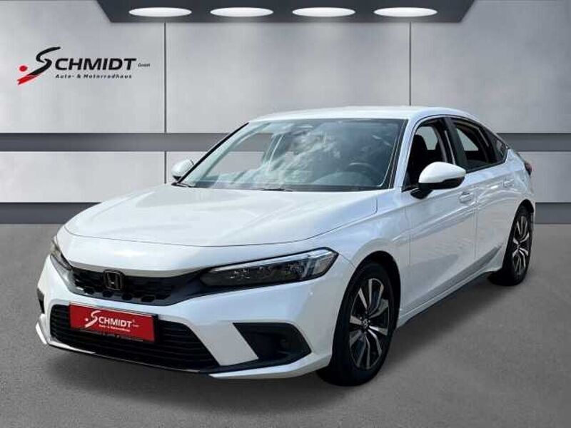 Platinum white p (weiss) Neu 2025 Honda Civic Elegance Limousine | 34.490 € (Etwas zu teuer) - Bild 1/4