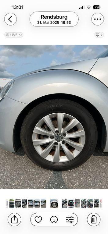 Gebraucht VW Beetle 105 PS (77 kW) 2012 Silber Kleinwagen