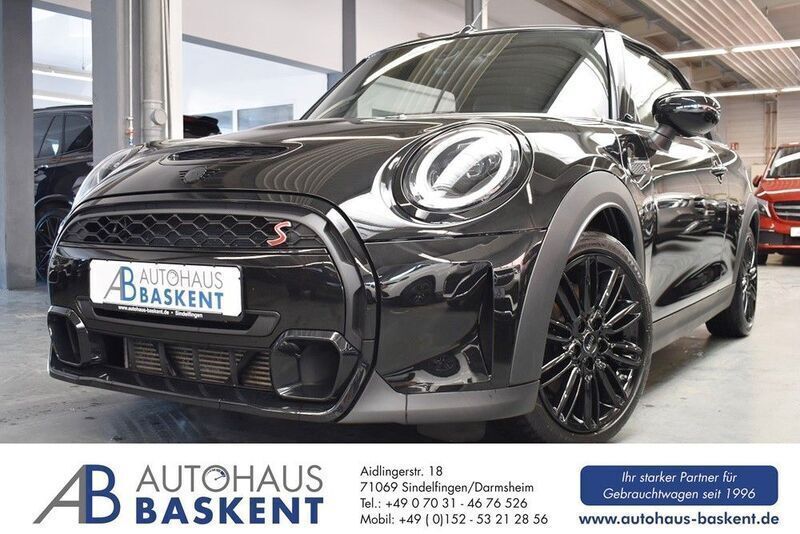 Midnight black metallic Gebraucht 2022 Mini Cooper S Cabriolet Classic Cabrio | 24.890 € (Guter Preis) - Bild 1/4
