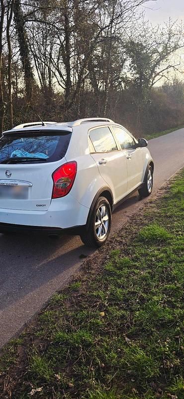 Gebraucht Ssangyong (KGM) Korando 176 PS (129 kW) 2012 Weiß SUV