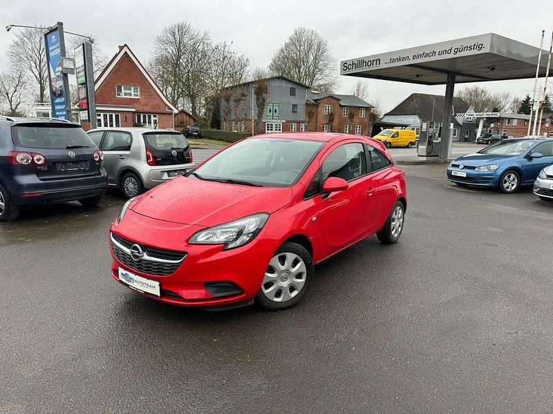 Gebraucht Opel Corsa Edition 69 PS (50 kW) 2018 Rot Limousine