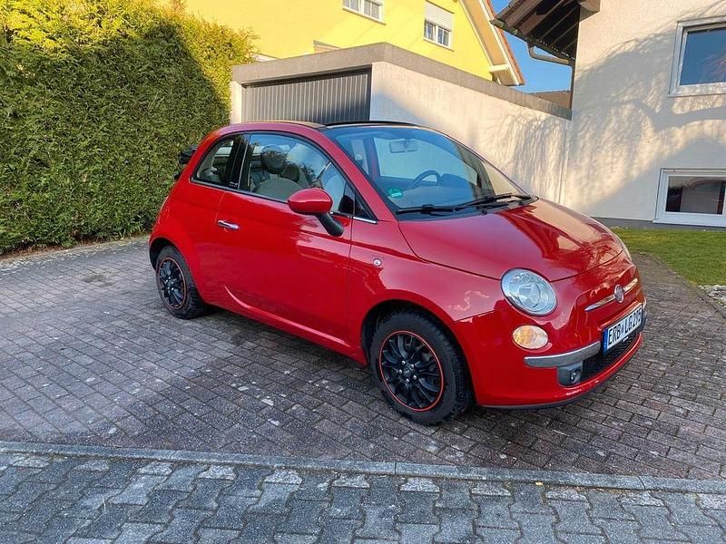Gebraucht Fiat 500C 69 PS (50 kW) 2011 Rot Cabrio