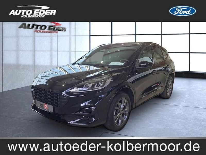 Gebraucht Ford Kuga ST-Line 224 PS (164 kW) 2022 Obsidian schwarz (metallic) SUV