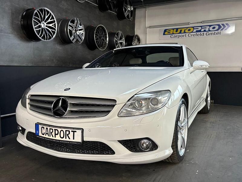 Weiß Gebraucht 2007 Mercedes CL500 AMG Coupé | 20.490 € (Fairer Preis) - Bild 1/4