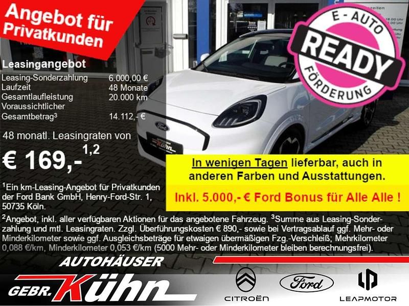 Neu Ford Puma Gen-E Premium 122 kW (167 PS) 2026 Frozen white SUV