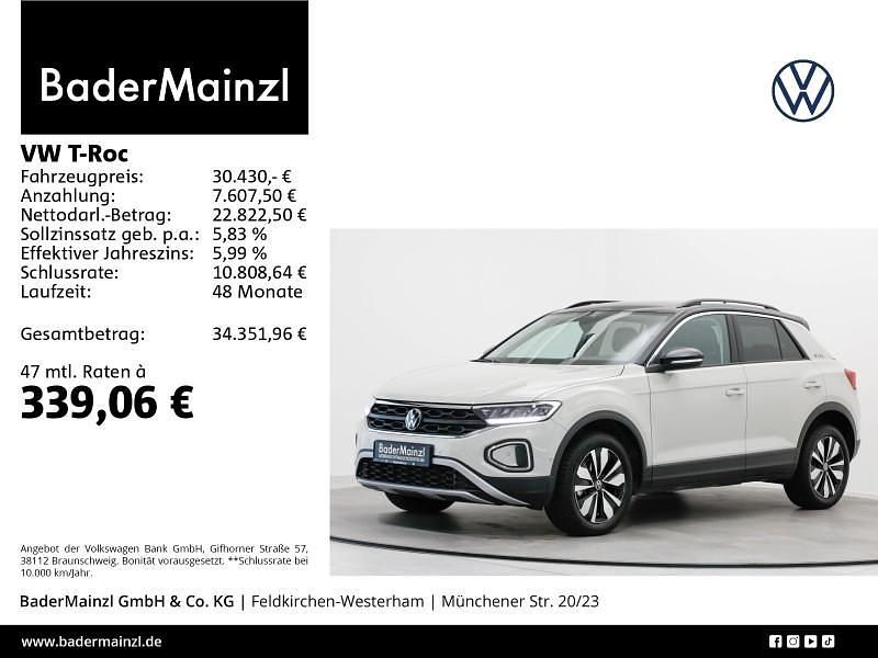 Grau Gebraucht 2025 VW T-Roc Goal SUV | 28.960 € (Fairer Preis) - Bild 1/3