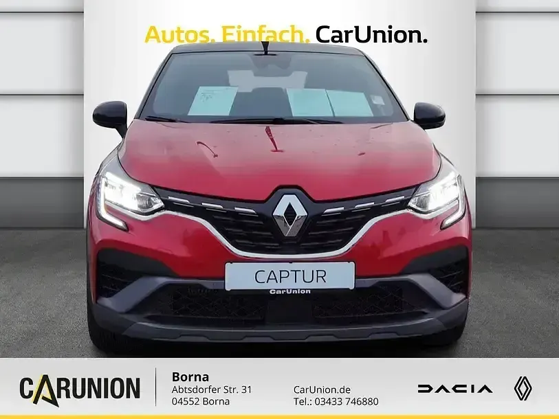 Gebraucht Renault Captur R.S. 158 PS (116 kW) 2024 Dezirrot metallic, black pearlschwarz metallic SUV
