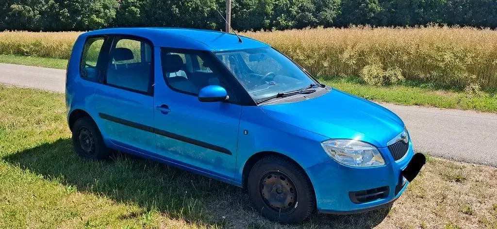 Gebraucht Skoda Roomster 86 PS (63 kW) 2010 Blau Van / Kleinbus