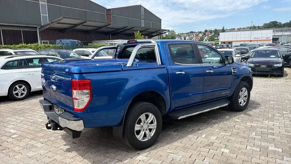 Gebraucht Ford Ranger Limited 212 PS (155 kW) 2022 Blau Pickup