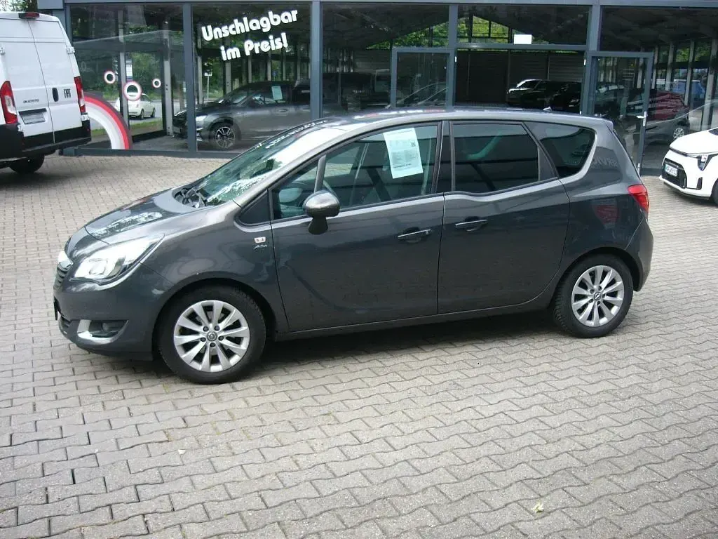 Gebraucht Opel Meriva Active 120 PS (88 kW) 2017 Grau Van / Kleinbus