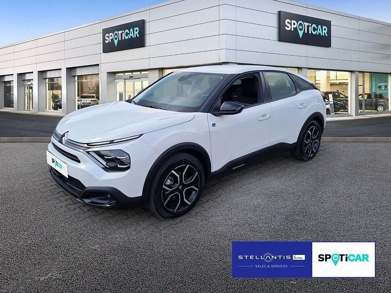 Weiß Gebraucht 2023 Citroën e-C4 Feel Limousine | 16.840 € (Superpreis) - Bild 1/4