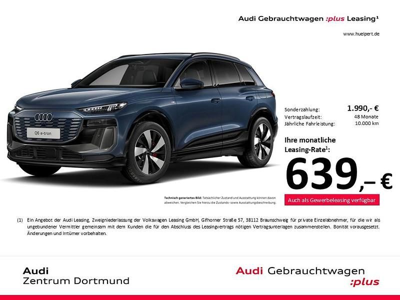Gebraucht Audi Q6 e-tron S-Line 284 kW (387 PS) 2025 Blau SUV
