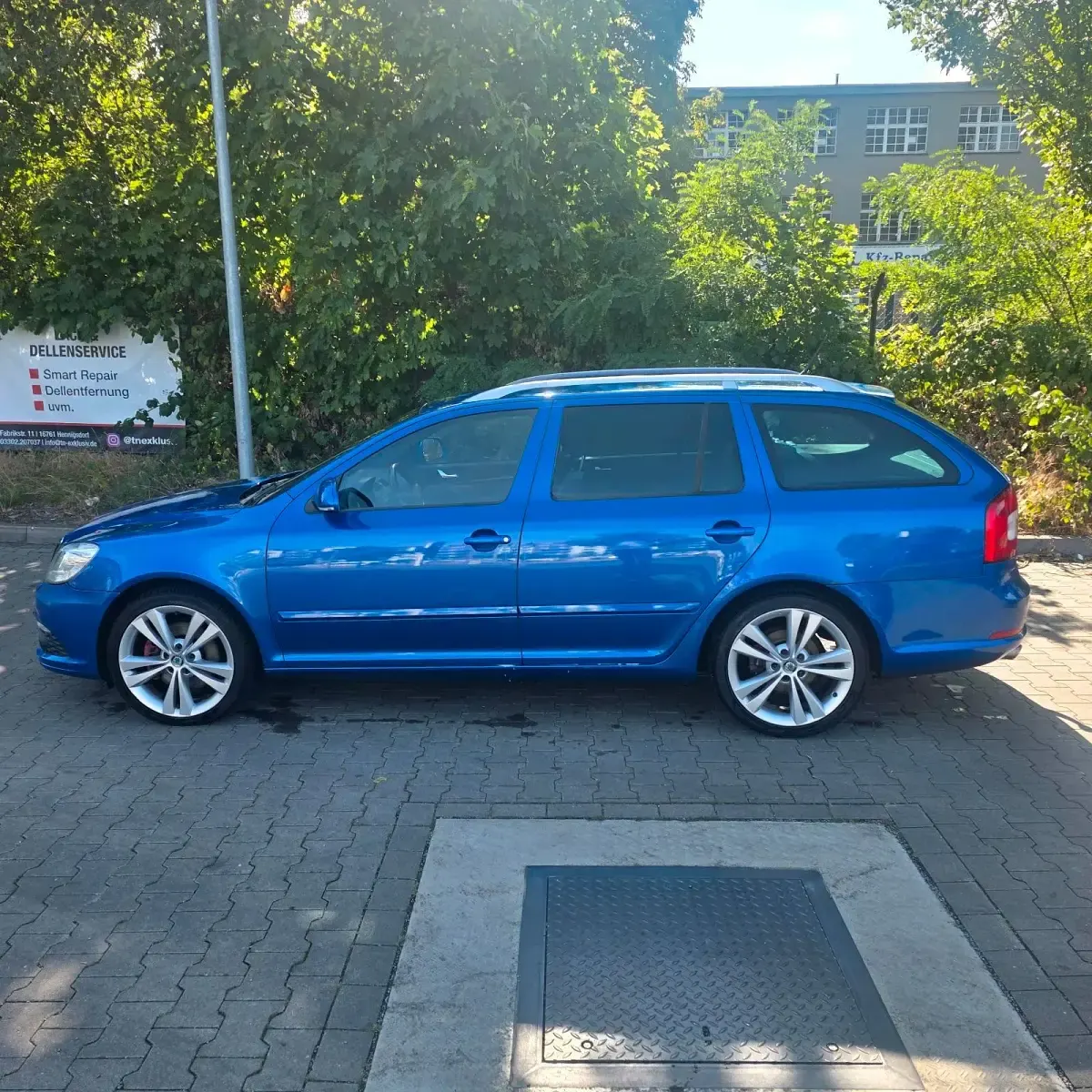 Gebraucht Skoda Octavia vRS 115 PS (84 kW) 2026 Blau Kombi
