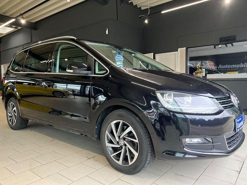 Gebraucht VW Sharan Sound 184 PS (135 kW) 2017 Schwarz Van / Kleinbus