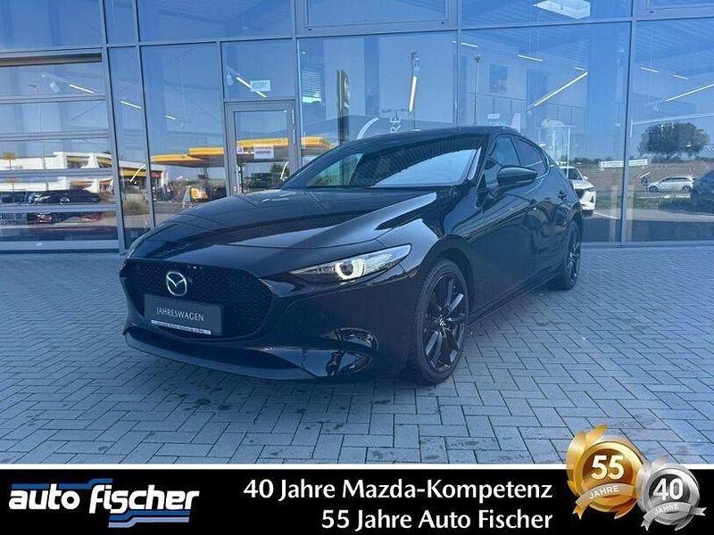 Schwarz Gebraucht 2024 Mazda 3 Exclusive Limousine | 28.990 € (Fairer Preis) - Bild 1/4