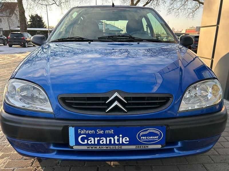 Gebraucht Citroën Saxo 60 PS (44 kW) 2001 Blau Kleinwagen