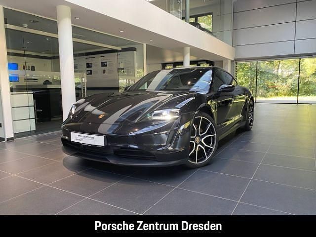Gebraucht Porsche Taycan 4S Chrono 419 kW (571 PS) 2022 Tiefschwarzmetallic Limousine