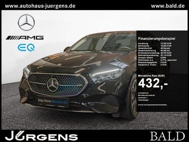 Gebraucht Mercedes E300 Avantgarde 204 PS (150 kW) 2023 Schwarz metalliclack obsidianschwarz Limousine