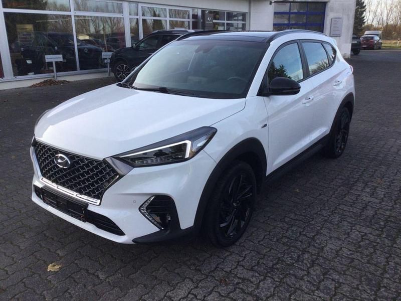 Weiß Gebraucht 2019 Hyundai Tucson N Line SUV | 19.990 € (Fairer Preis) - Bild 1/4