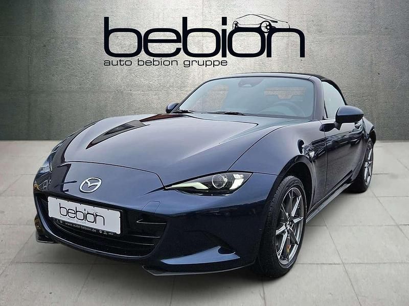 Neu Mazda MX5 Exclusive-Line 132 PS (97 kW) 2026 Deep crystal blue Cabrio