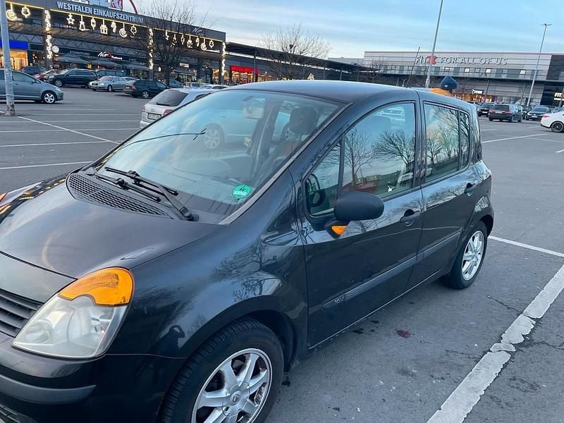 Gebraucht Renault Modus 75 PS (55 kW) 2006 Schwarz Van / Kleinbus