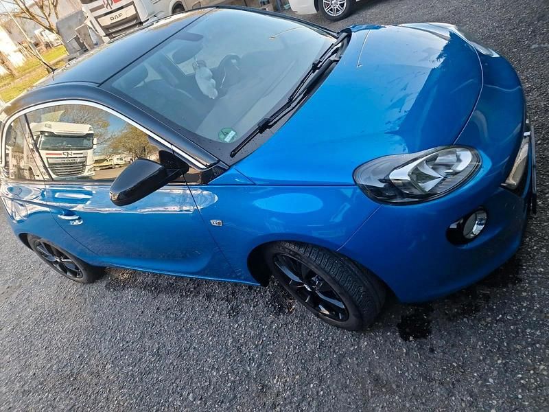 Blau Gebraucht 2015 Opel Adam Kleinwagen | 7.390 € (Fairer Preis) - Bild 1/4