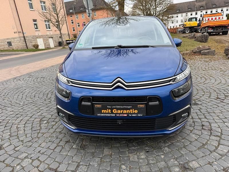 Gebraucht Citroën C4 SpaceTourer Shine 120 PS (88 kW) 2016 Blau Van / Kleinbus