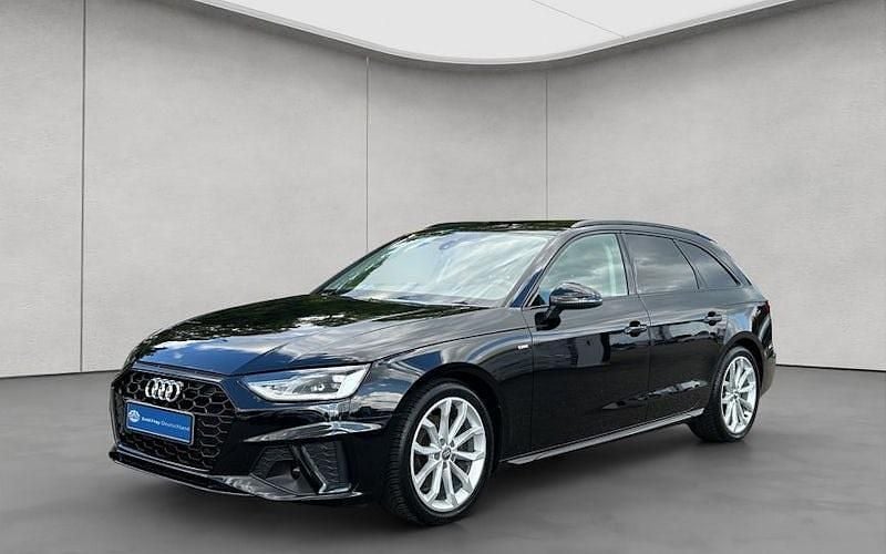 Schwarz Gebraucht 2023 Audi A4 S-Line Kombi | 26.490 € (Superpreis) - Bild 1/4