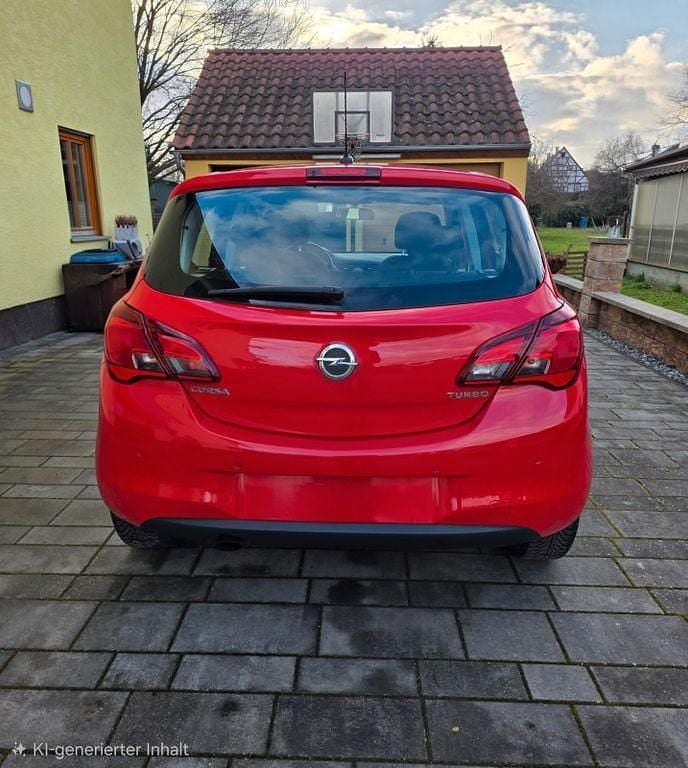 Gebraucht Opel Corsa Edition 101 PS (74 kW) 2018 Rot Kleinwagen