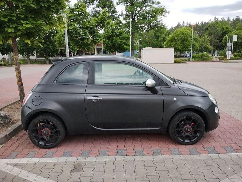 Gebraucht Fiat 500 101 PS (74 kW) 2012 Schwarz Kleinwagen