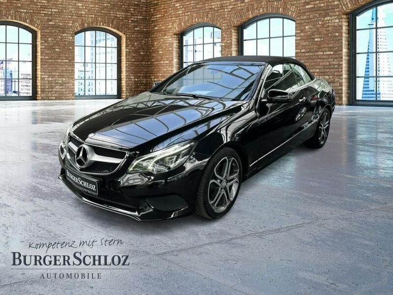 Gebraucht Mercedes E350 258 PS (189 kW) 2015 Obsidianschwarz  metalliclack Cabrio