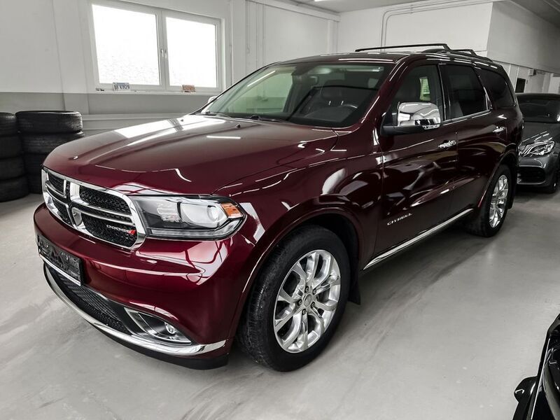 Rot Gebraucht 2017 Dodge Durango SUV | 23.491 € (Guter Preis) - Bild 1/4