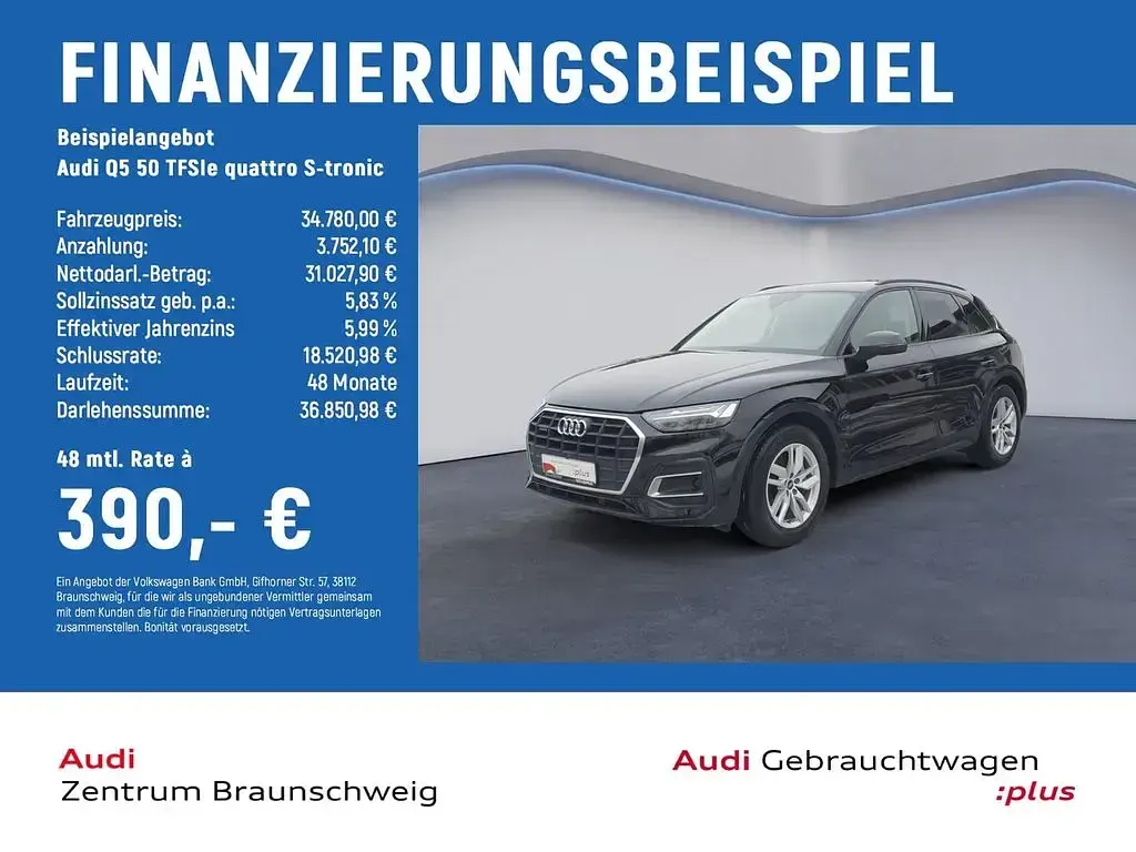 Usata Audi Q5 Premium 300 CV (220 kW) 2022 Nero SUV