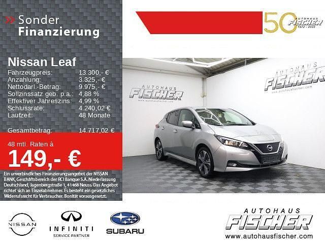 Silber Gebraucht 2021 Nissan Leaf 360º Kleinwagen | 13.300 € (Fairer Preis) - Bild 1/4