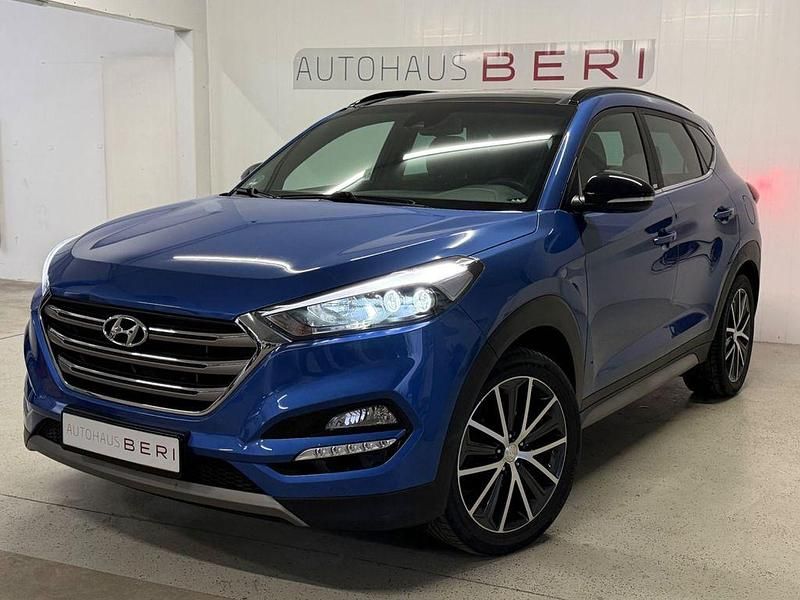 Gebraucht Hyundai Tucson Passion Plus 177 PS (130 kW) 2018 Blau SUV
