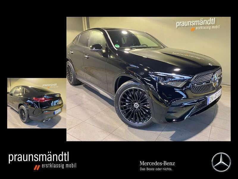 Unilack schwarz Gebraucht 2024 Mercedes GLC220 AMG Coupé | 64.900 € (Superpreis) - Bild 1/4