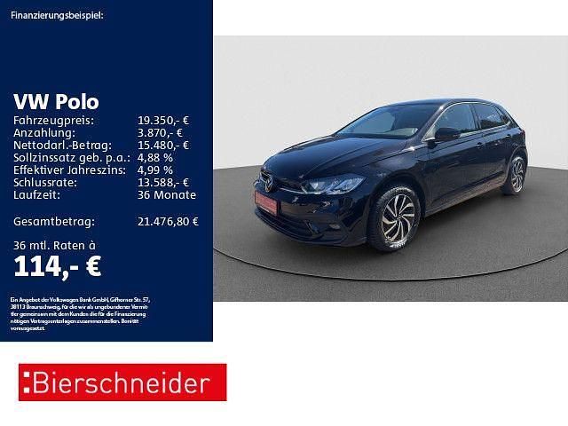 Schwarz Gebraucht 2023 VW Polo Life Limousine | 19.350 € (Fairer Preis) - Bild 1/3