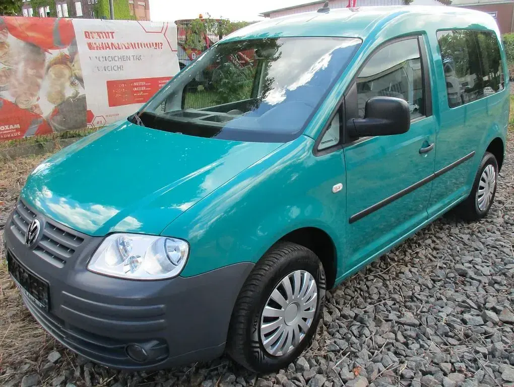 Gebraucht VW Caddy 75 PS (55 kW) 2010 Grün Van / Kleinbus
