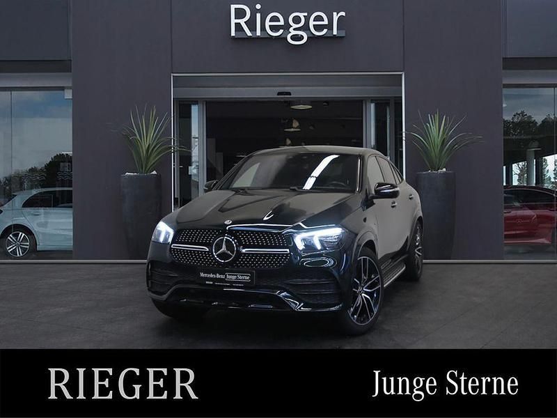 Green metallic Gebraucht 2022 Mercedes GLE350e AMG Coupé | 66.669 € (Superpreis) - Bild 1/4