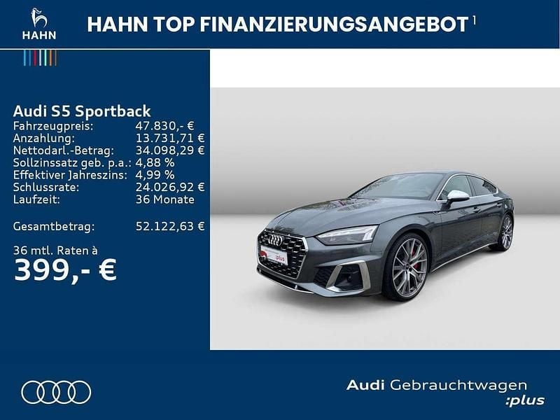 Gebraucht Audi S5 341 PS (250 kW) 2023 Daytonagrau perleffekt Coupé